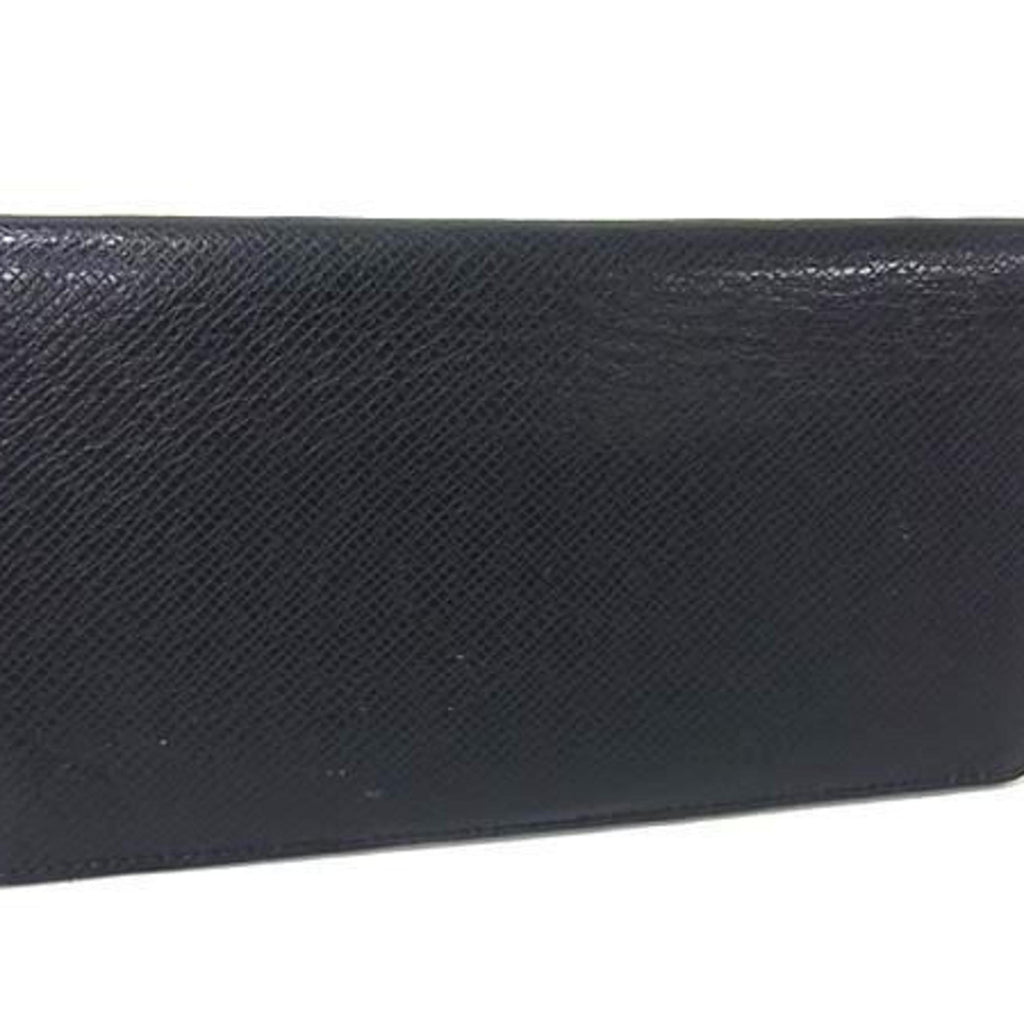 Louis Vuitton Dark Navy Taiga Leather Long Wallet