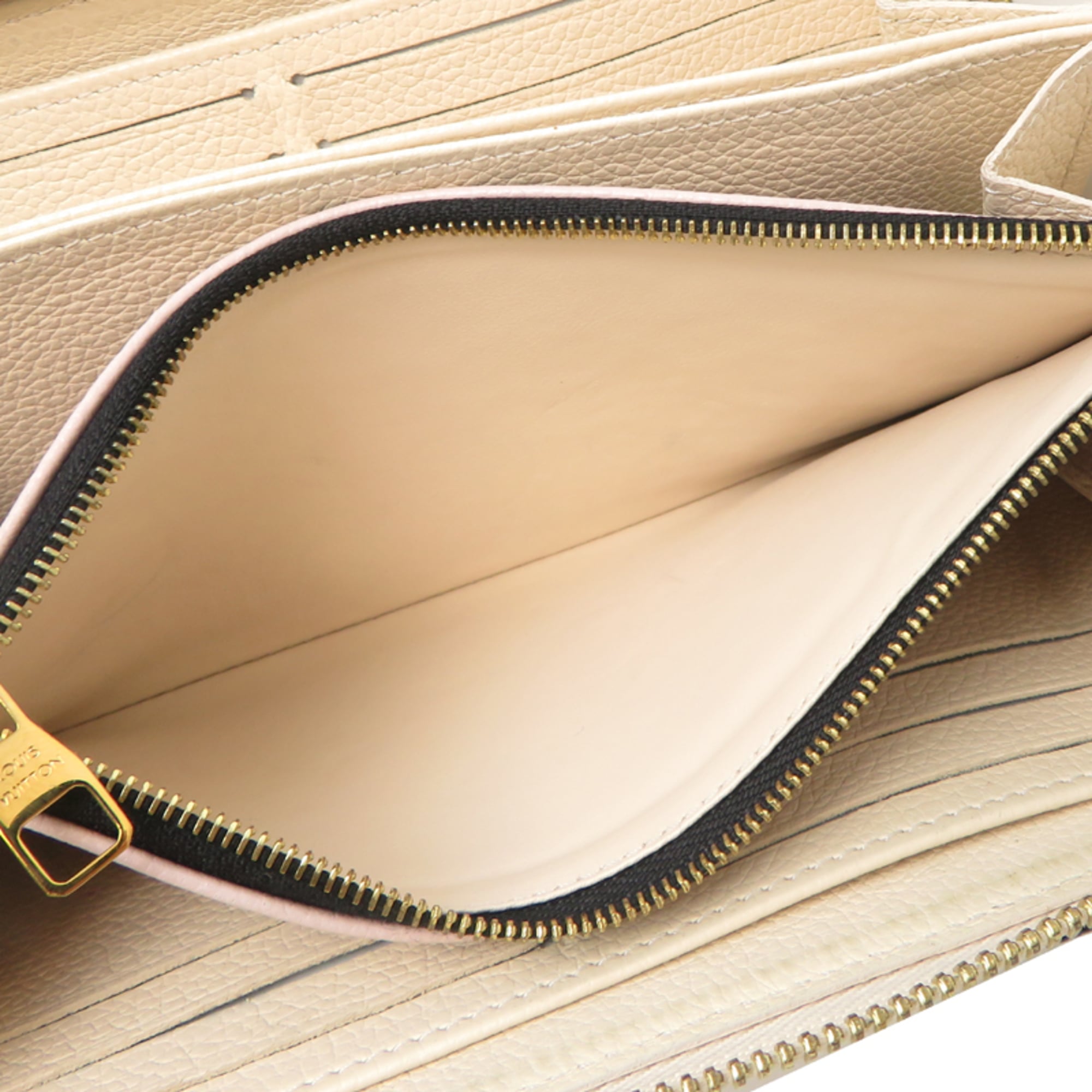 Louis Vuitton Monogram Empreinte Beige Monogram Empreinte Long Wallet