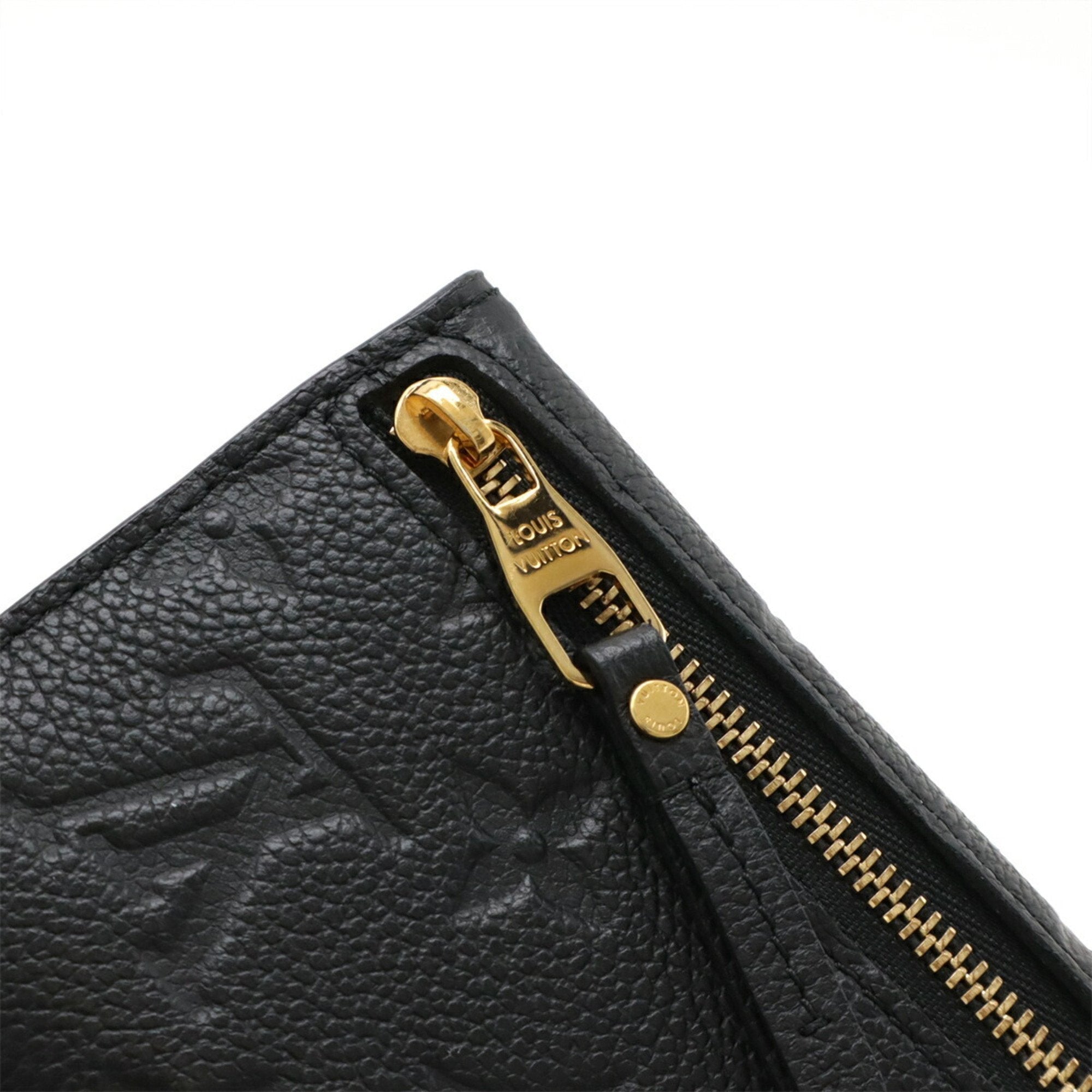Louis Vuitton Monogram Empreinte Black Noir Monogram Empreinte Coin Purse/Coin Case