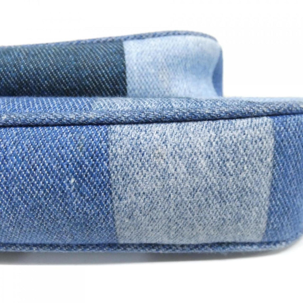 Louis Vuitton Blue Rouge Canvas Pochette Pouch Shoulder Bag