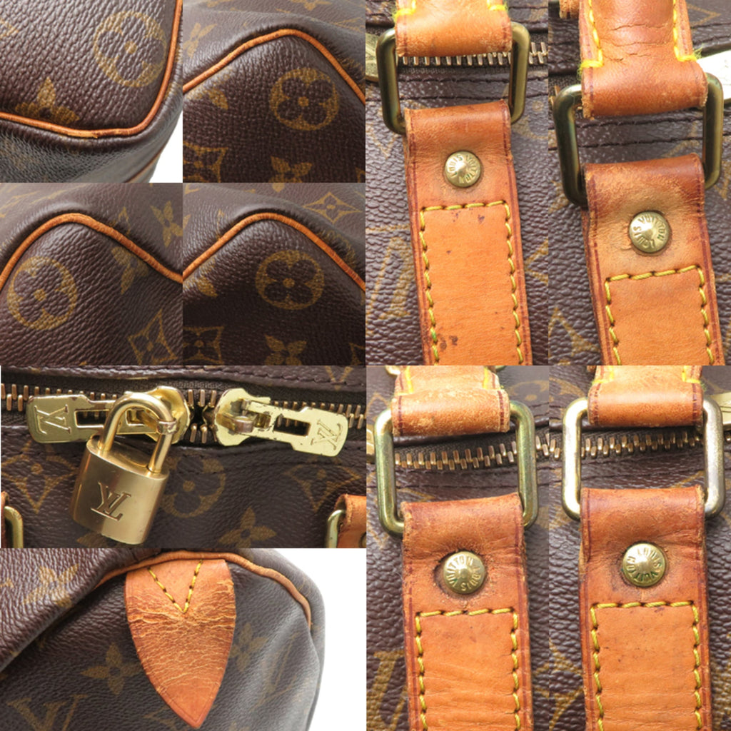 Louis Vuitton Brown Monogram Boston Bag
