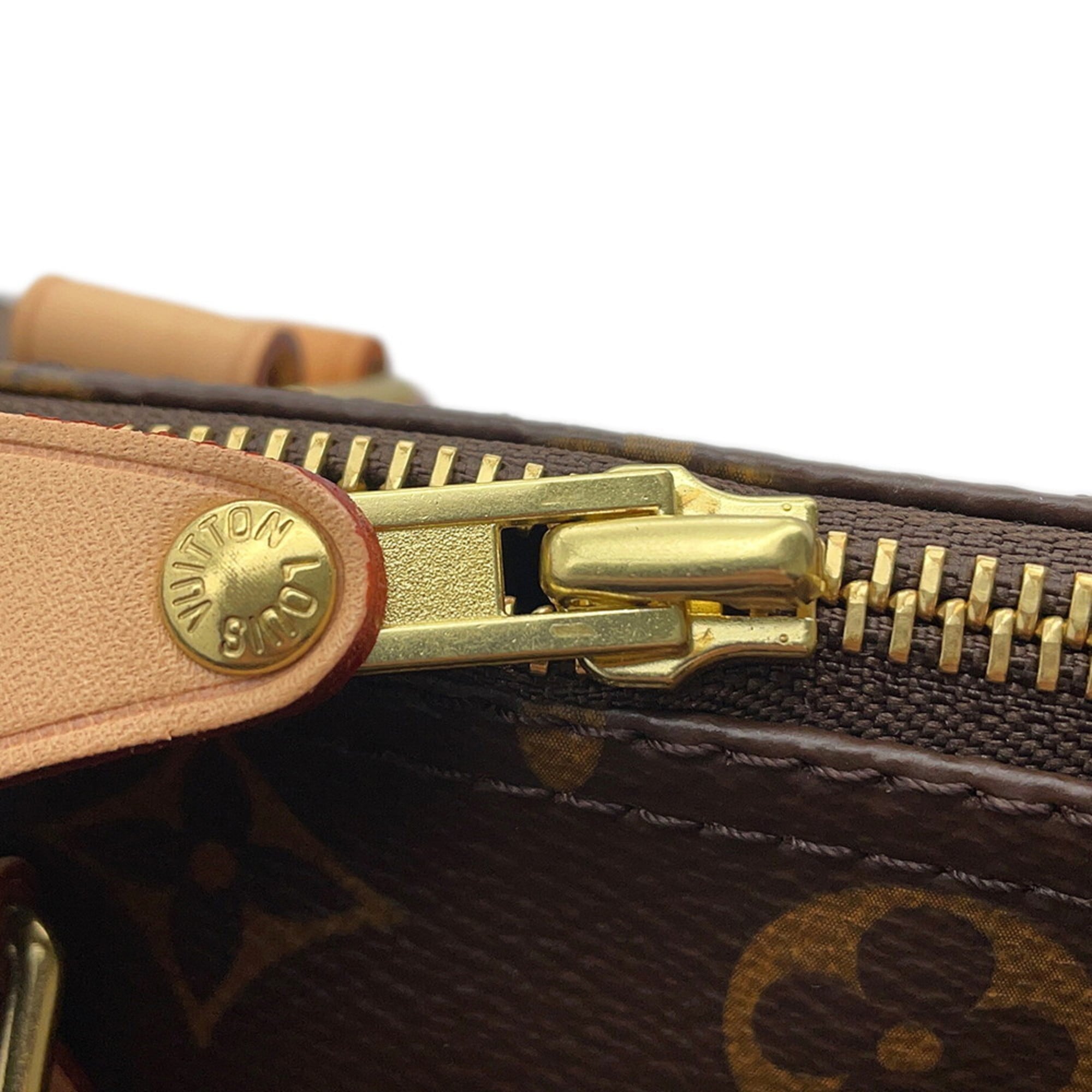 Louis Vuitton Brown Monogram Monogram Boston Bag Handbag