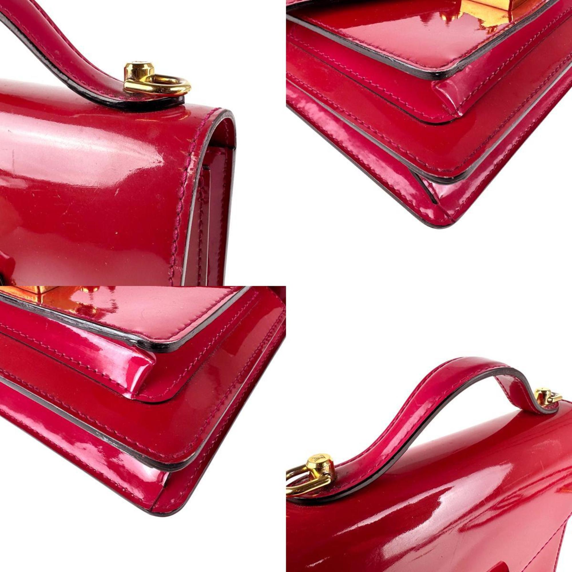 Louis Vuitton Indian Rose Monogram Vernis Handbag Shoulder Bag
