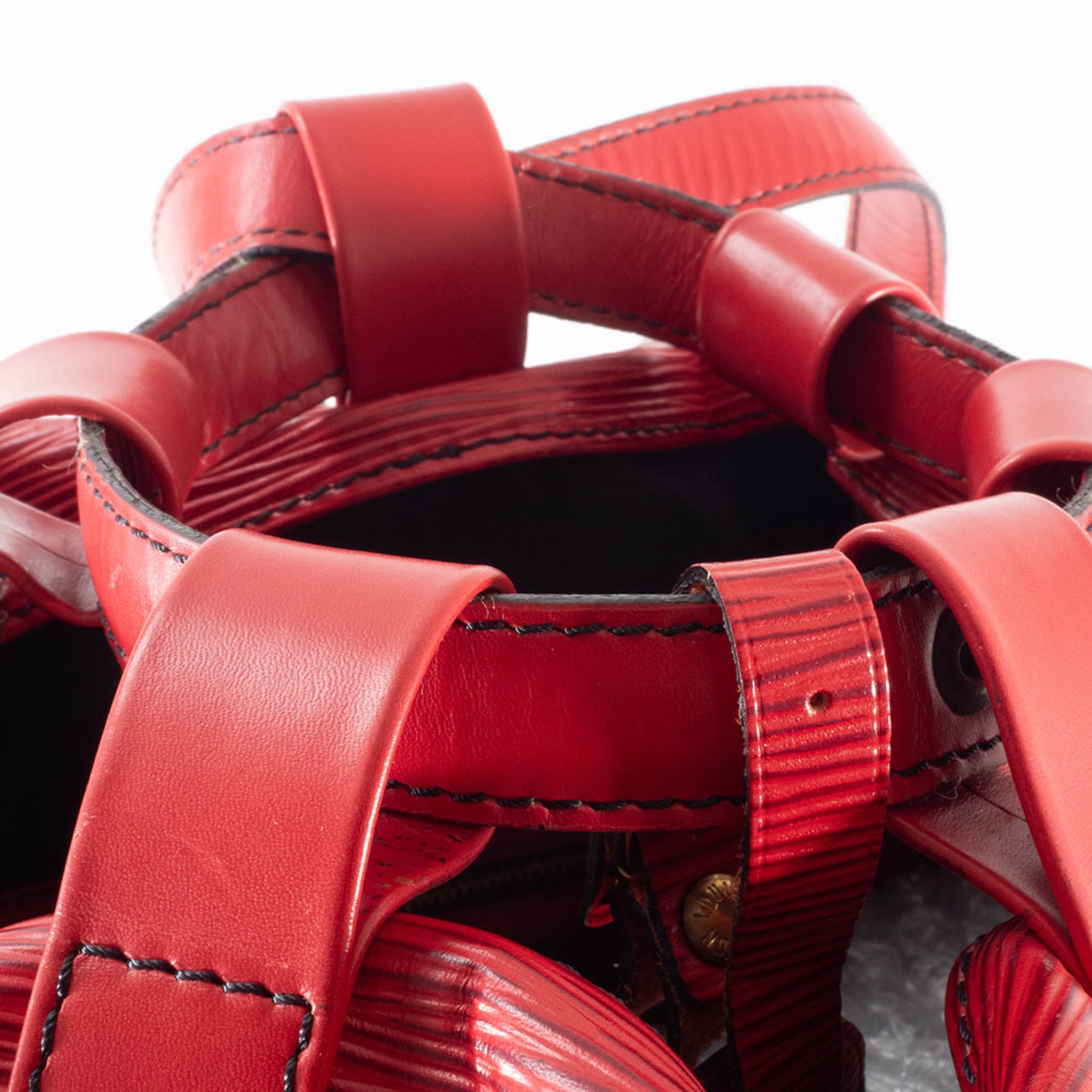 Louis Vuitton Castilian Red Epi Leather Backpack