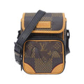 Louis Vuitton Brown Dark Brown Coated Canvas Shoulder Bag