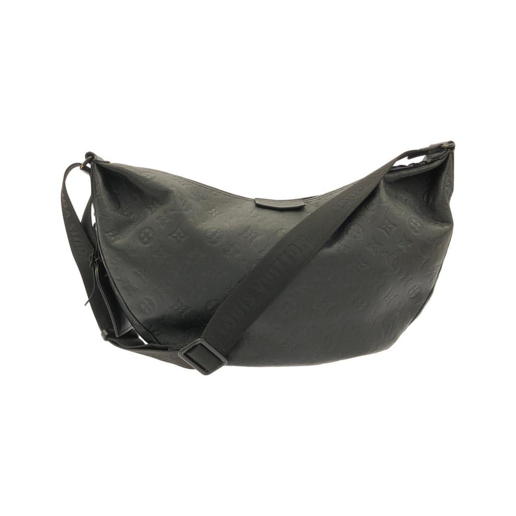 Louis Vuitton Black Monogram Leather Shoulder Bag