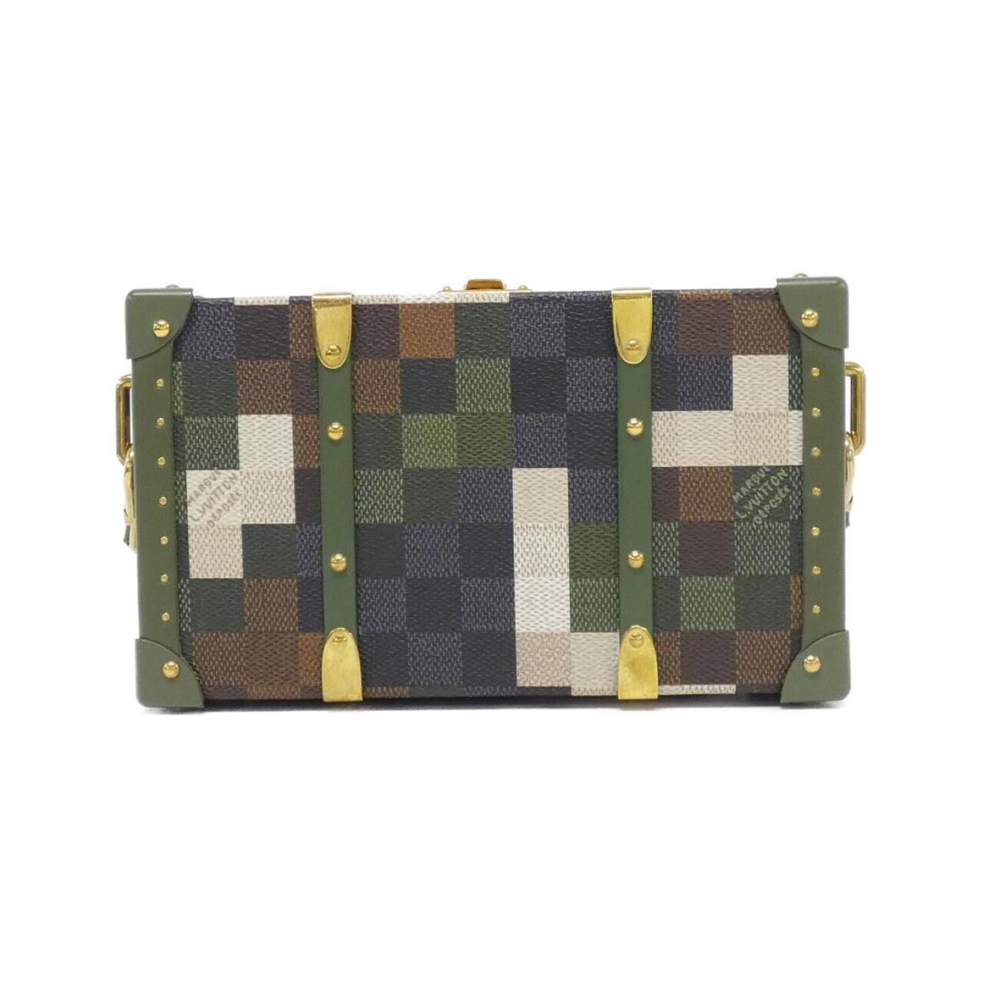 Louis Vuitton Vert Coated Canvas Shoulder Bag