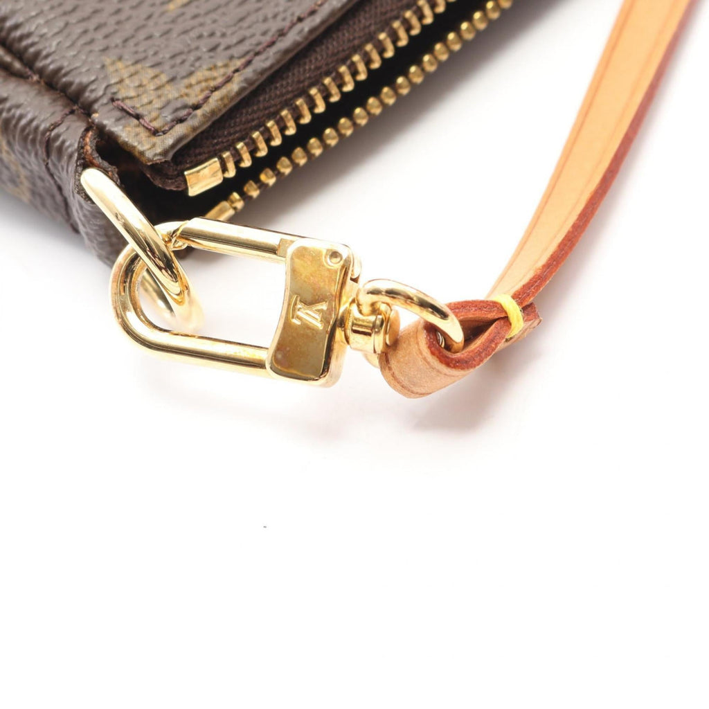 Louis Vuitton Brown Coated Canvas Pvc Monogram Leather Handbag
