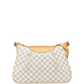 Louis Vuitton Damier Azur White Pvc Leather Shoulder Bag