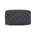Louis Vuitton Black Coated Canvas Long Wallet