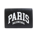 Balenciaga Black Leather Wallet (Tri-Fold)