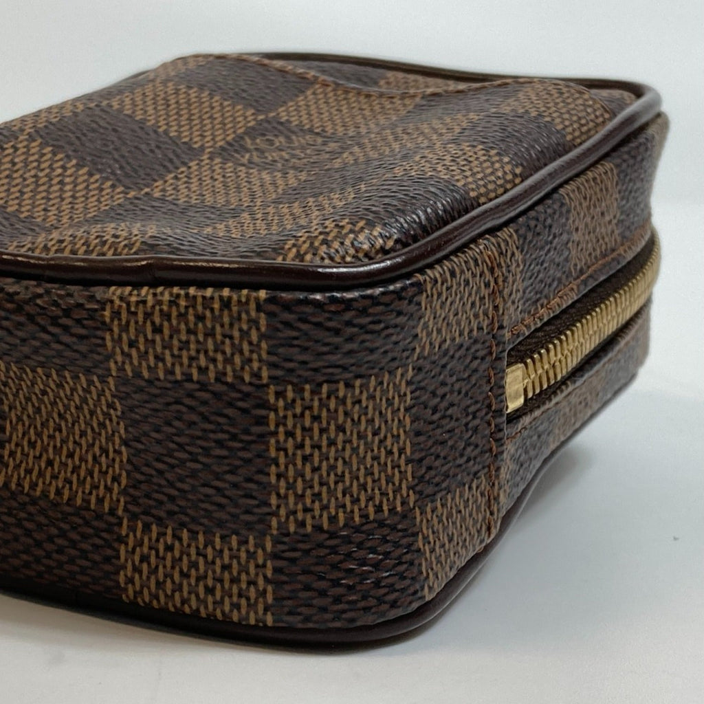 Louis Vuitton Damier Brown Ebene Damier Canvas Shoulder Bag