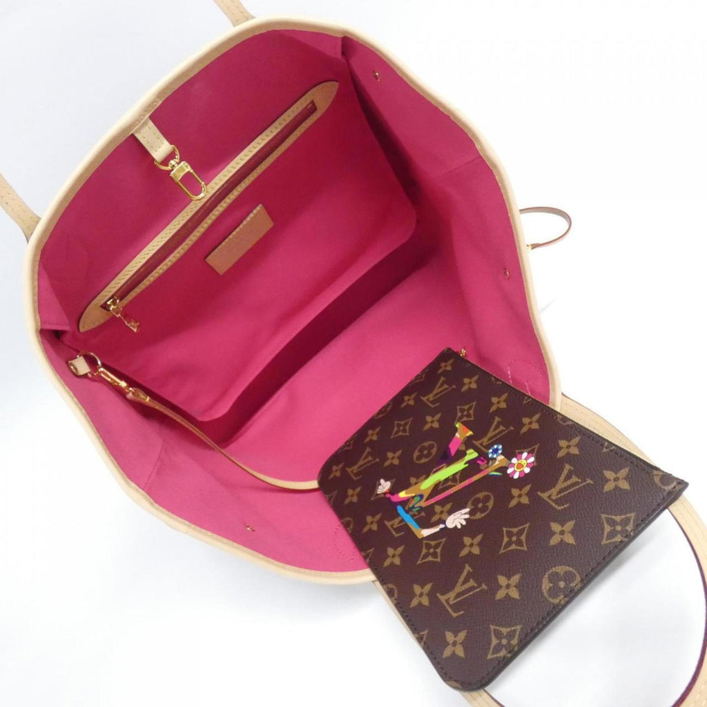 Louis Vuitton Marron Coated Canvas Handbag