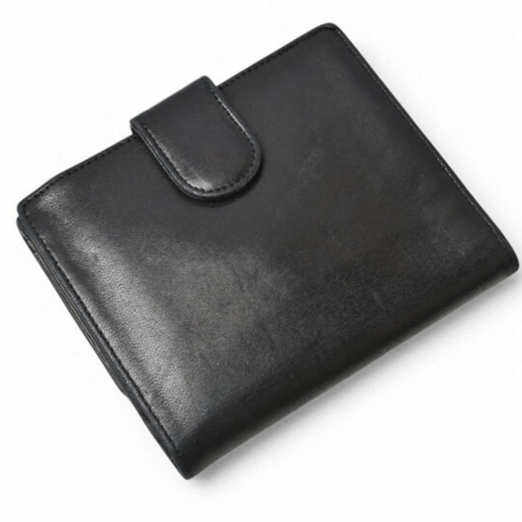Chanel Black Leather Wallet (Bi-Fold)