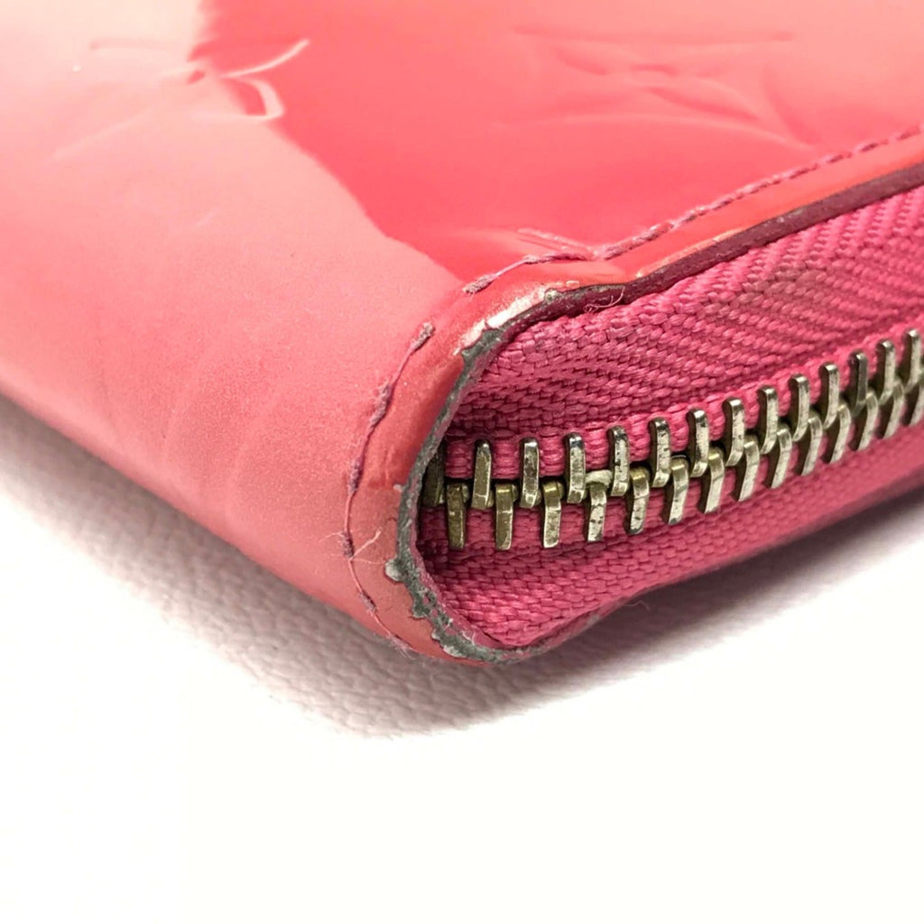 Louis Vuitton Pink Leather Long Wallet