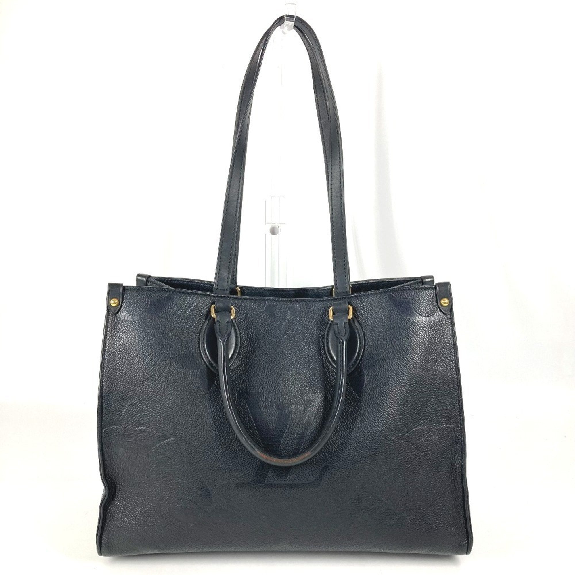 Louis Vuitton Black Monogram Noir Monogram Empreinte Handbag Shoulder Bag Tote Bag