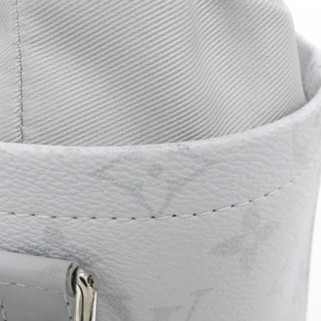 Louis Vuitton Blanc White Coated Canvas Shoulder Bag
