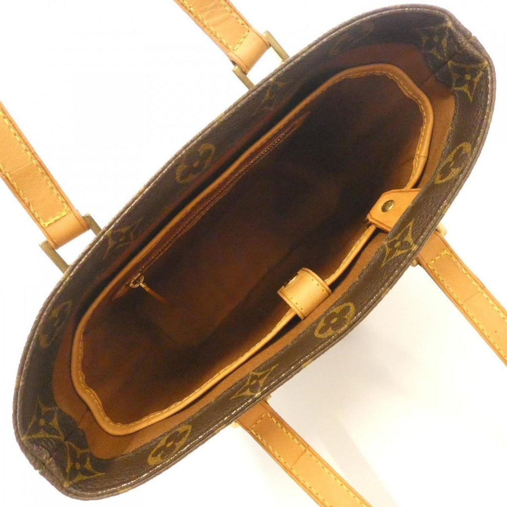 Louis Vuitton Brown Coated Canvas Handbag