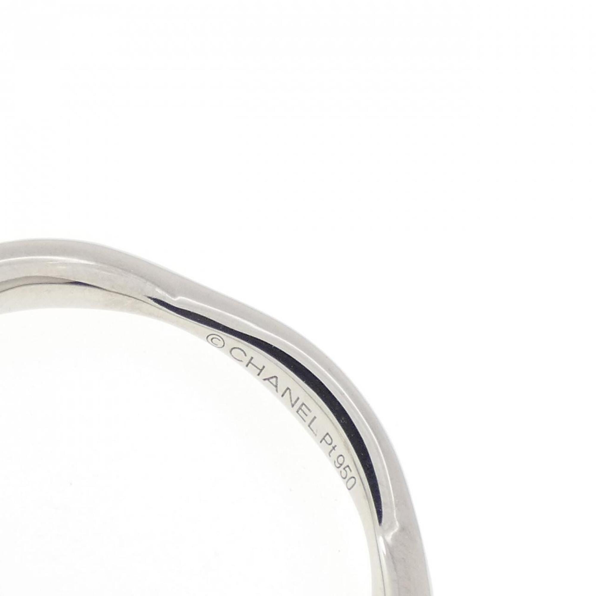 Chanel Platinum Platinum 950 Band Ring