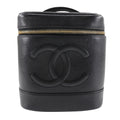 Chanel Caviar Skin Black Caviar Leather Handbag