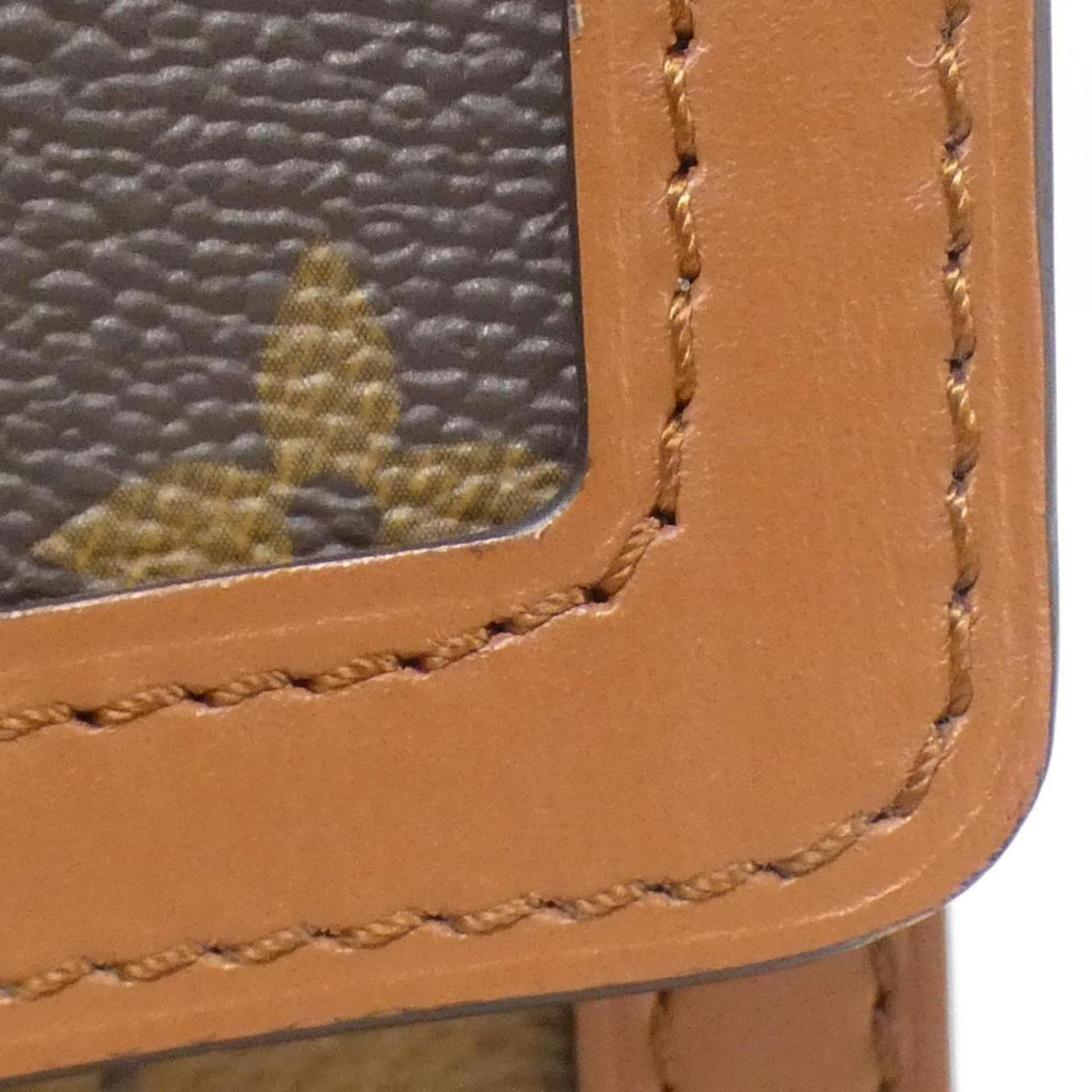 Louis Vuitton Brown Coated Canvas Shoulder Bag