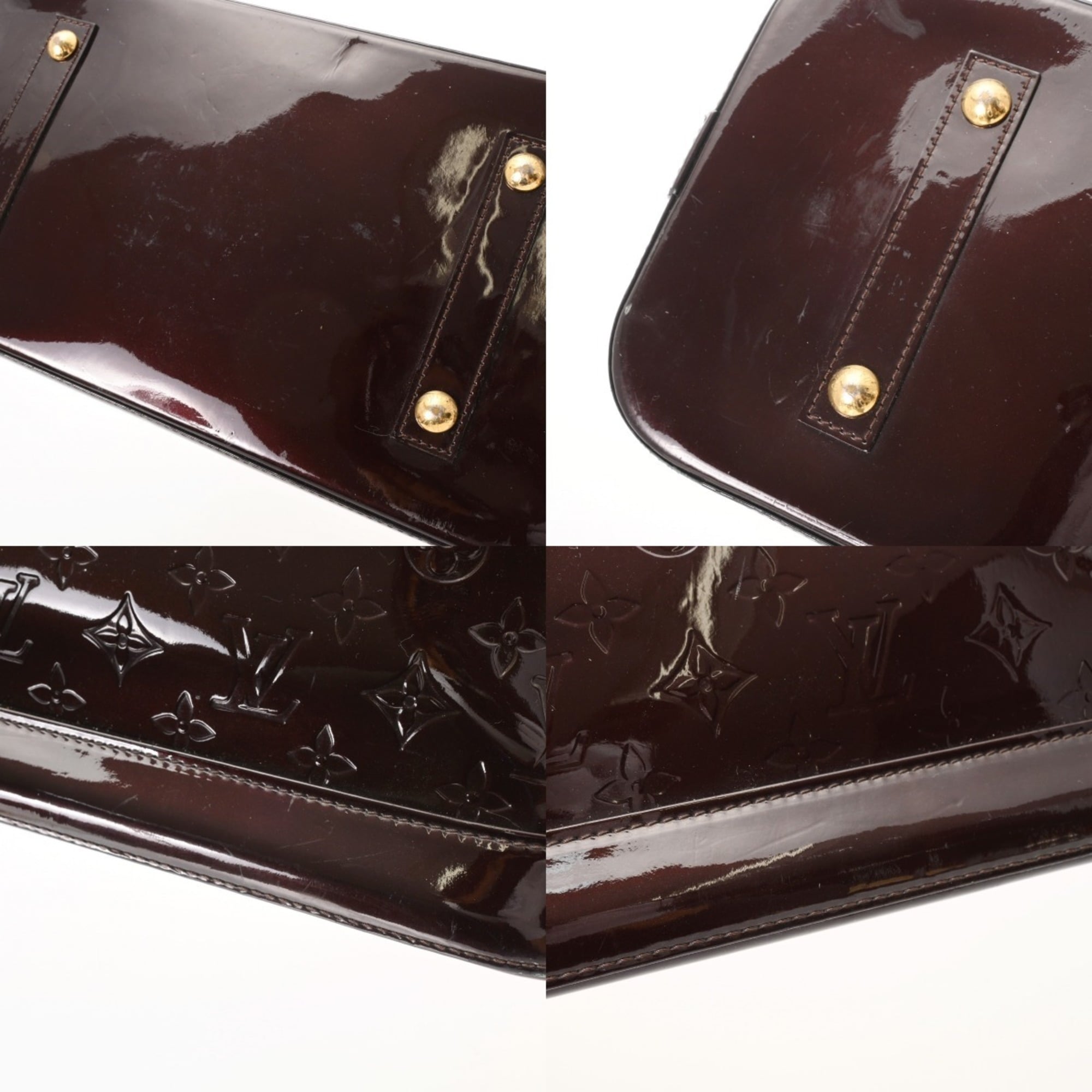 Louis Vuitton Monogram Vernis Amarante Monogram Vernis Handbag