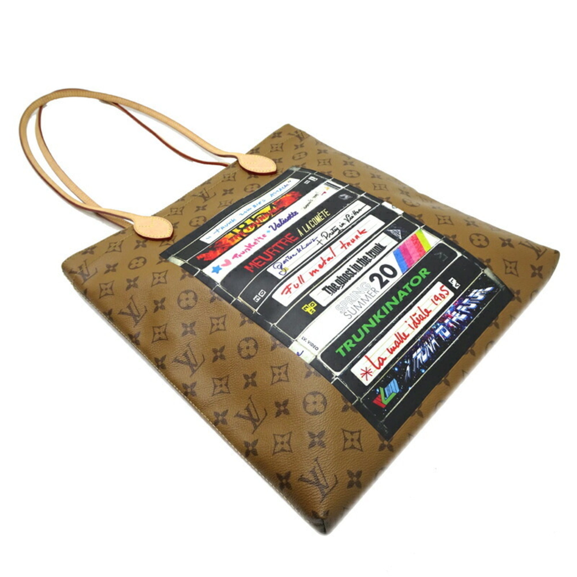 Louis Vuitton Brown Monogram Reverse Pouch Tote Bag