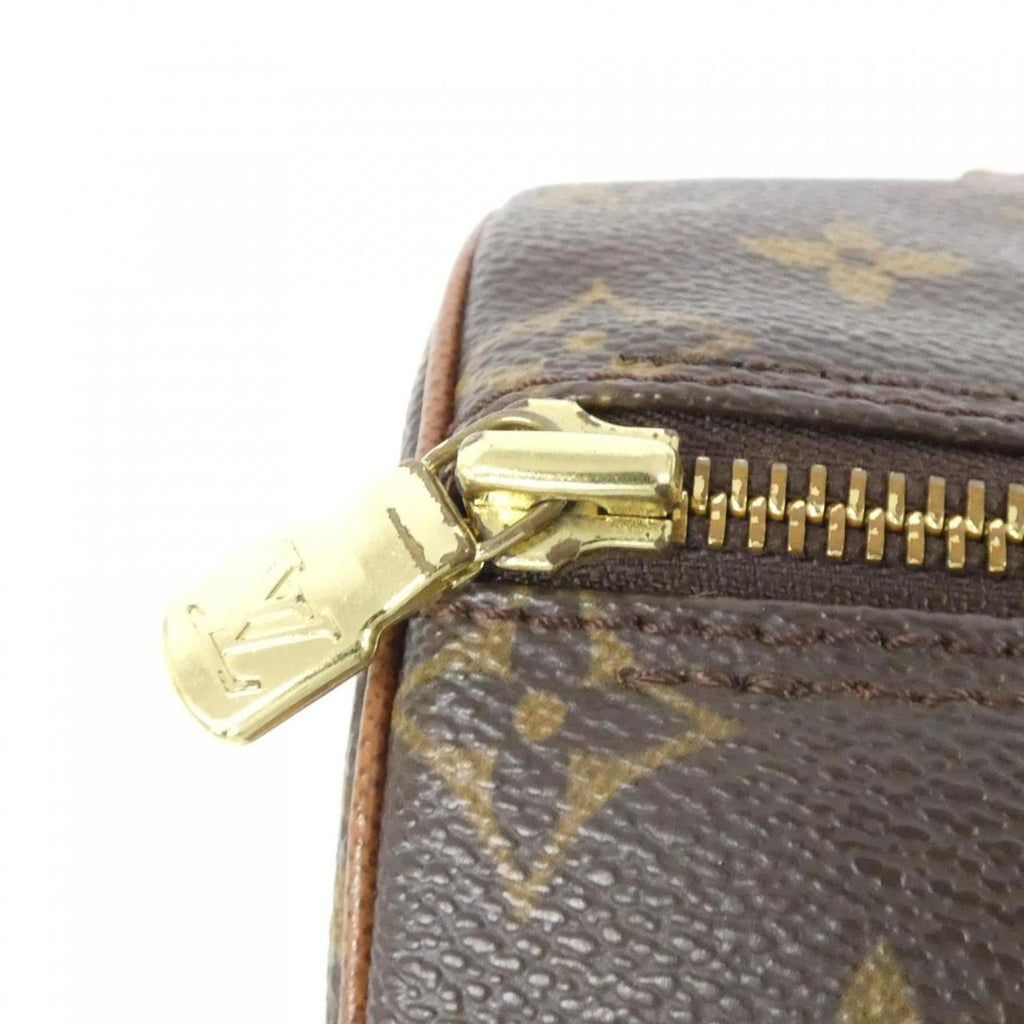 Louis Vuitton Marron Coated Canvas Handbag