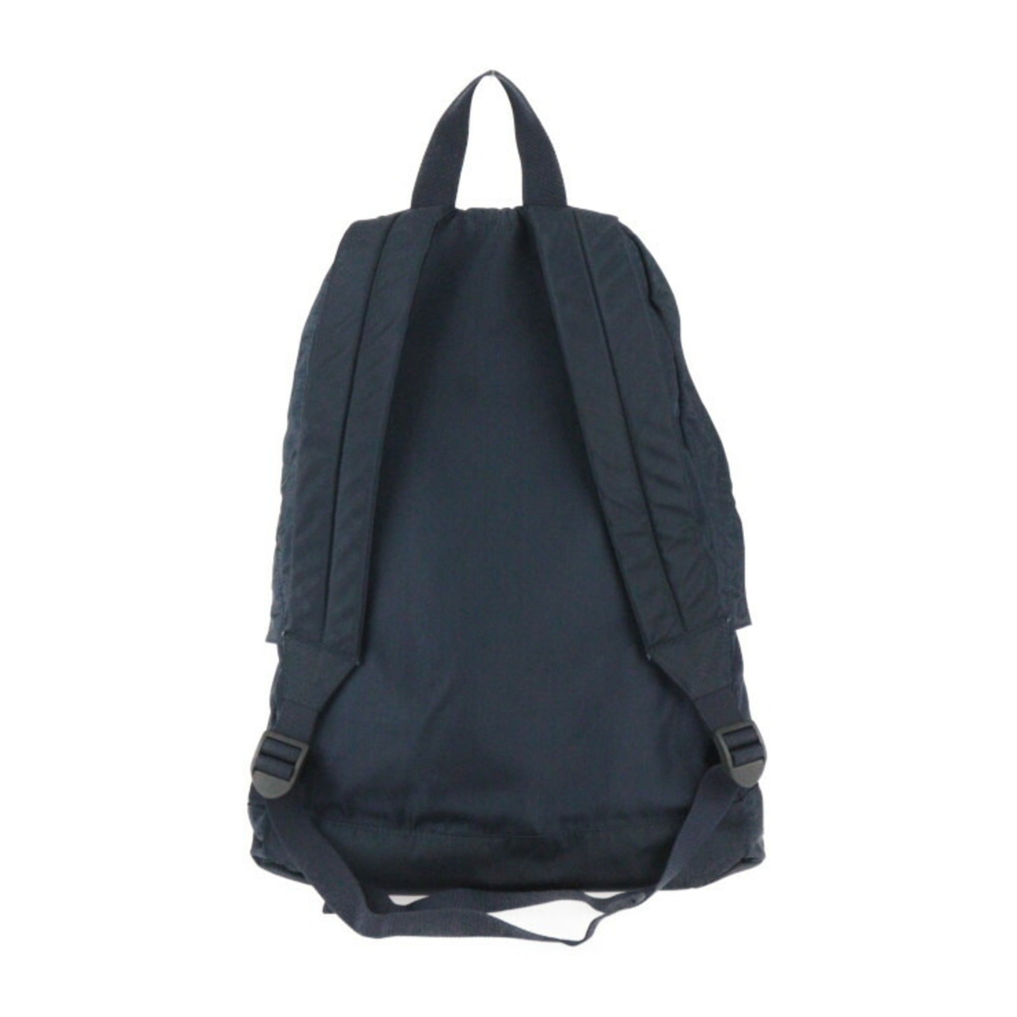 Balenciaga Navy Nylon Canvas Backpack Hand