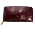 Louis Vuitton Monogram Vernis Magenta Monogram Vernis Long Wallet
