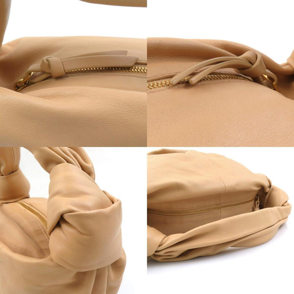 Bottega Veneta Beige Leather Handbag