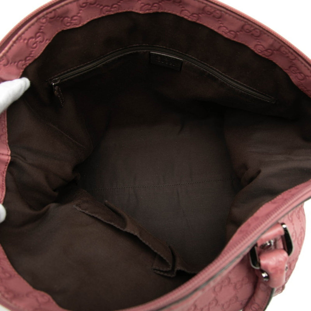 Gucci Soho Pink Leather Handbag Shoulder Bag (Pre-Owned)