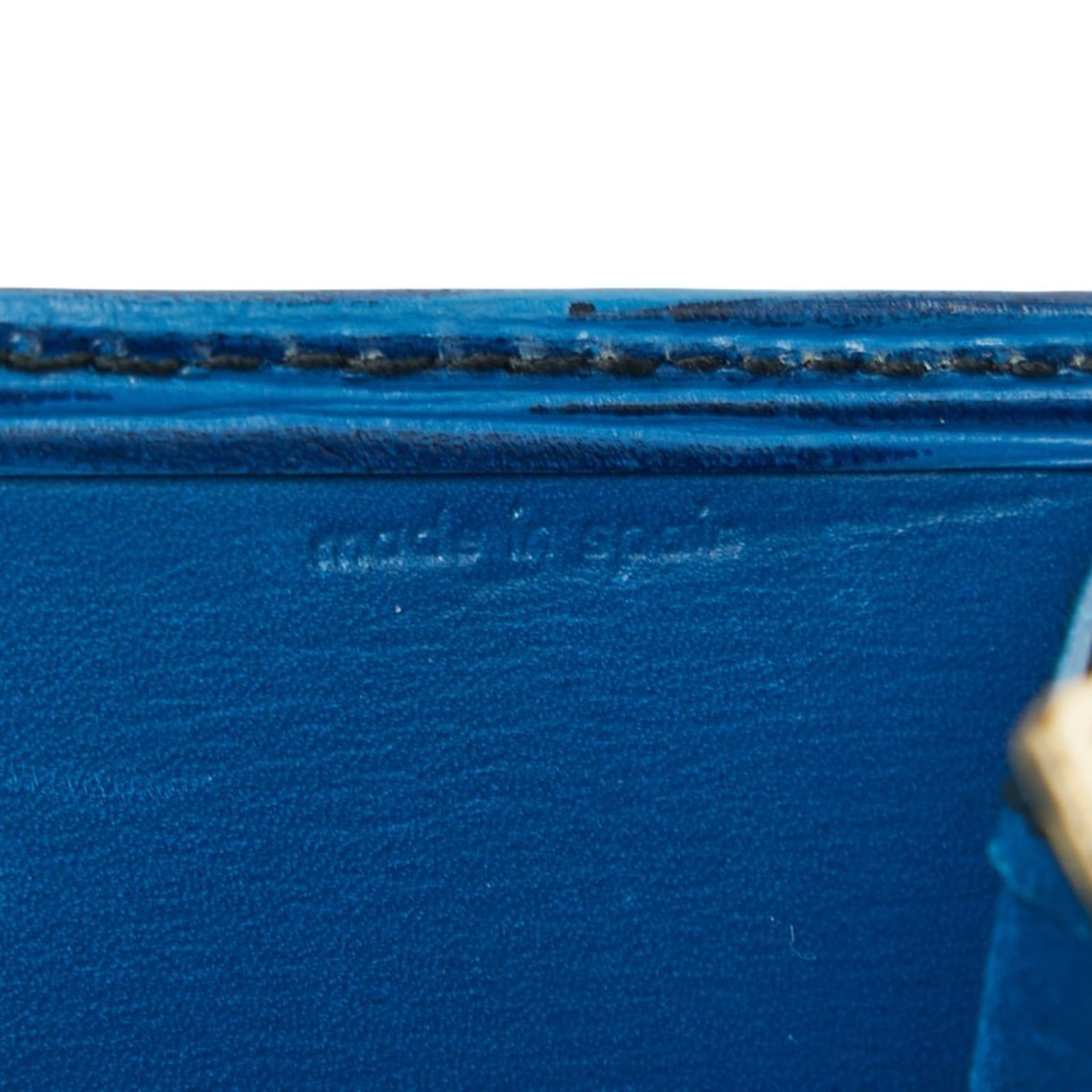 Louis Vuitton Epi Toledo Blue Leather Long Wallet