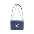 Louis Vuitton Indigo Leather Shoulder Bag