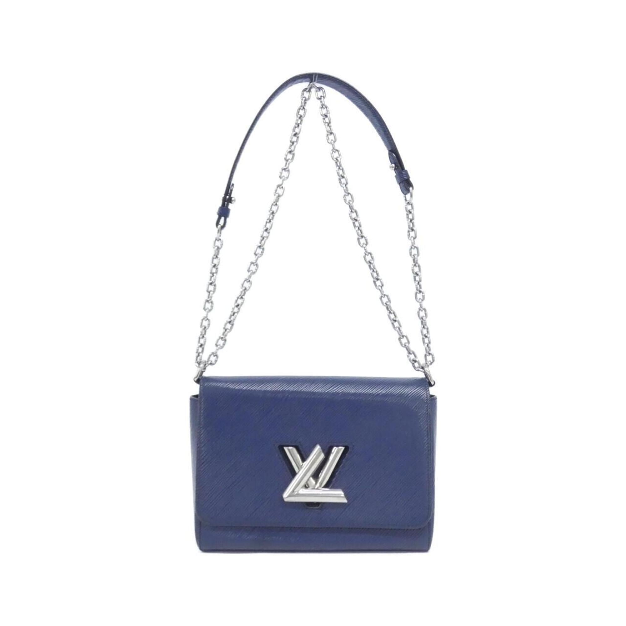 Louis Vuitton Indigo Leather Shoulder Bag