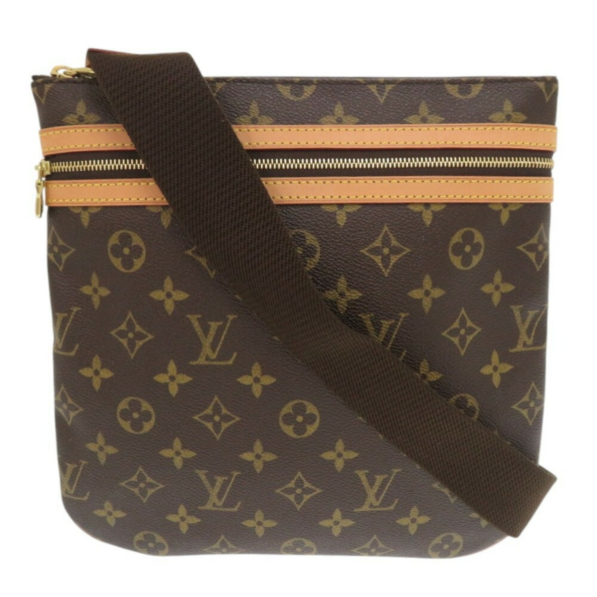 Louis Vuitton Brown Monogram Monogram Pochette Shoulder Bag