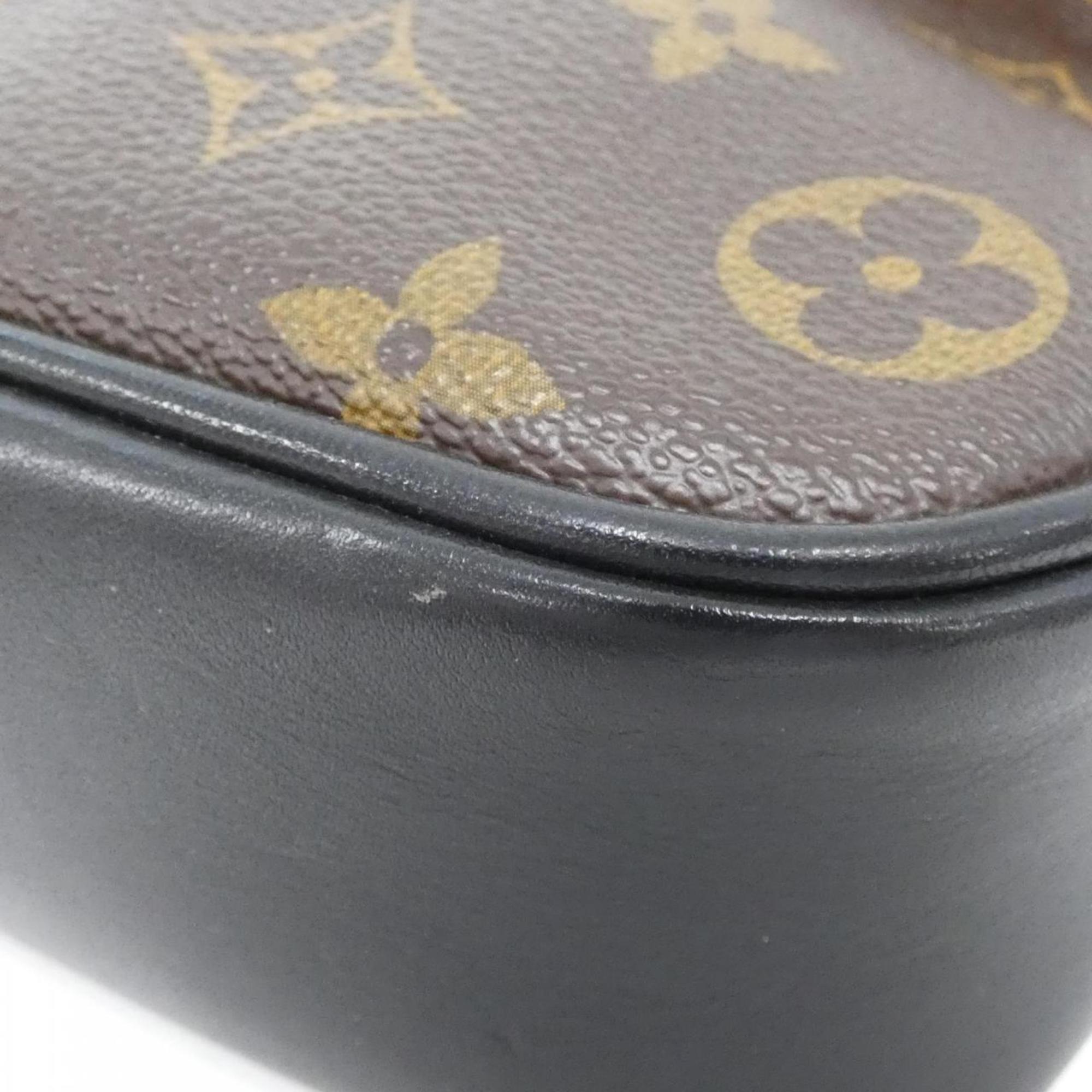 Louis Vuitton Marron Coated Canvas Shoulder Bag