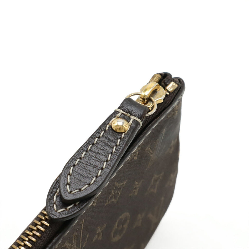 Louis Vuitton Brown Fusain Monogram Idylle Coin Purse/Coin Case