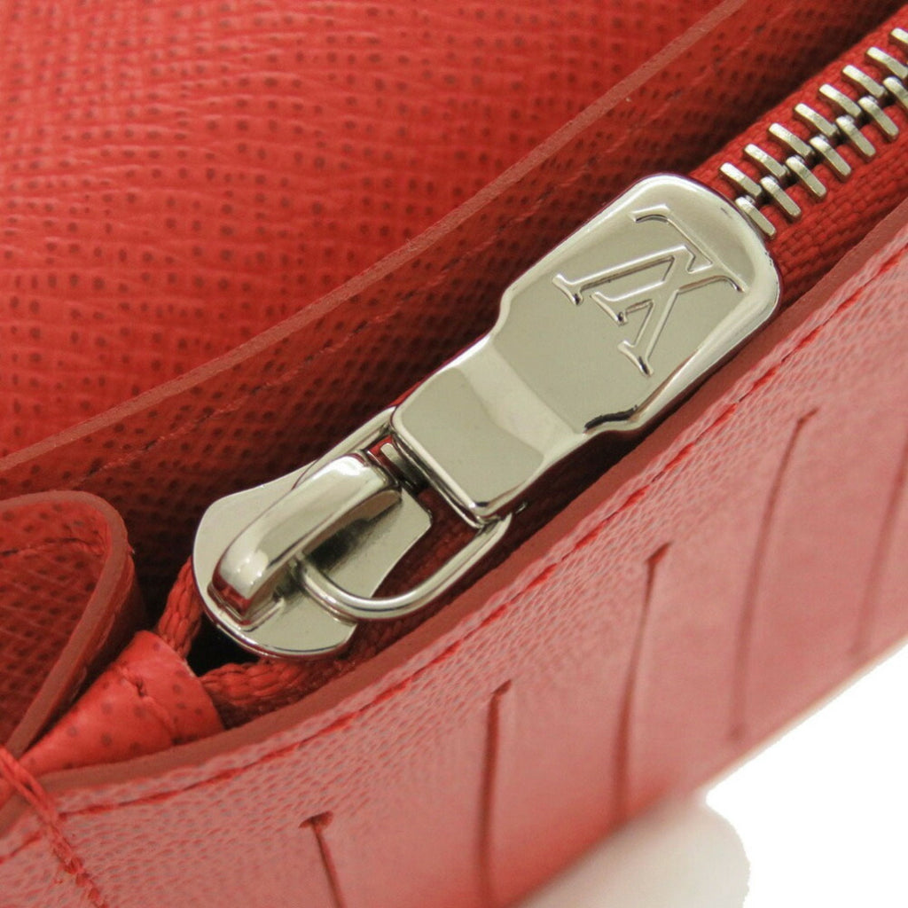 Louis Vuitton Red Color Epi Leather Long Wallet