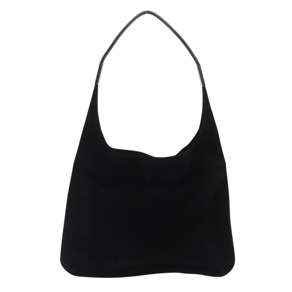 Gucci Black Suede Shoulder Bag (Pre-Owned)