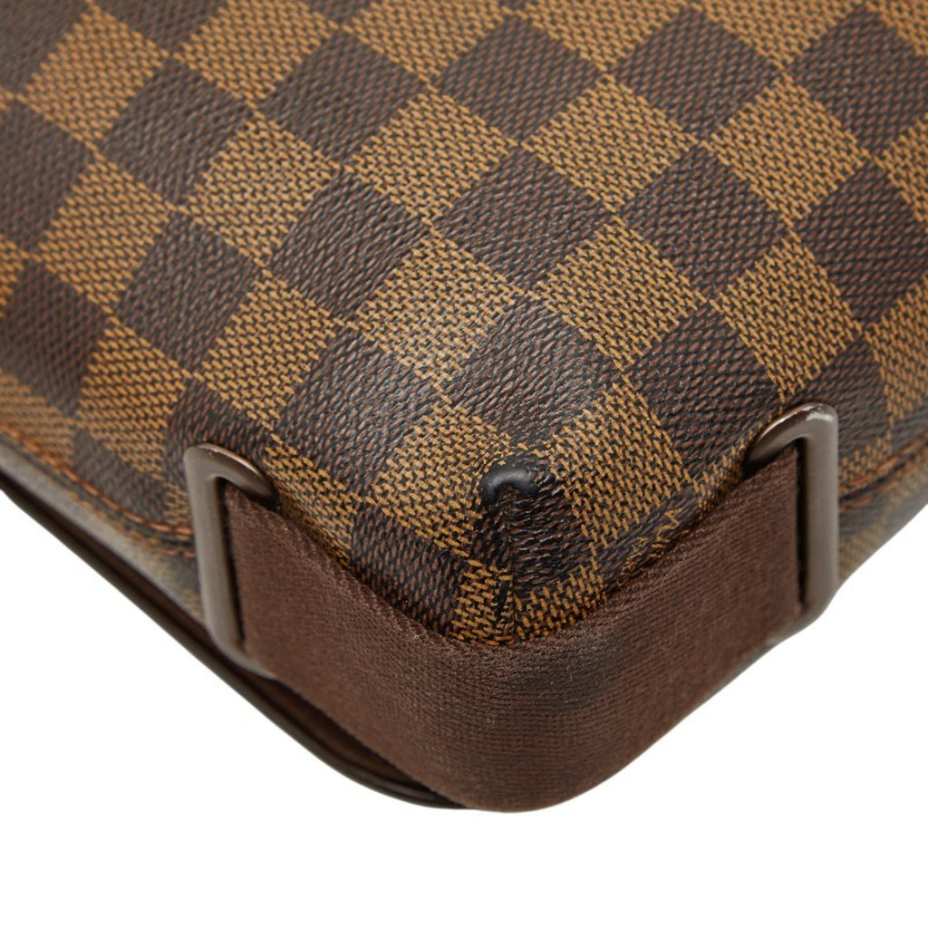 Louis Vuitton Brown Pvc Leather Shoulder Bag