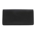 Louis Vuitton Taiga Black Noir Taiga Leather Long Wallet