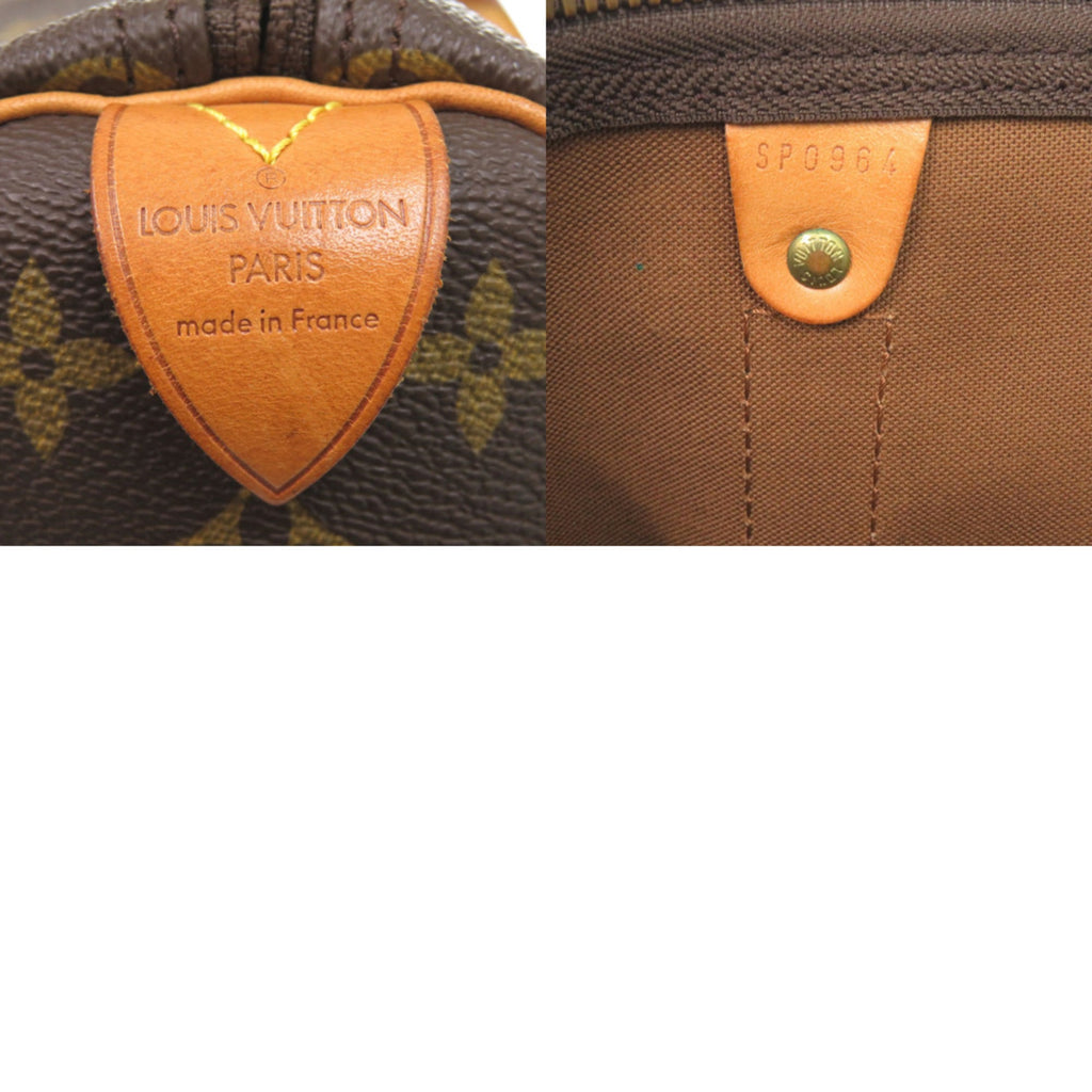 Louis Vuitton Brown Monogram Canvas Boston Bag