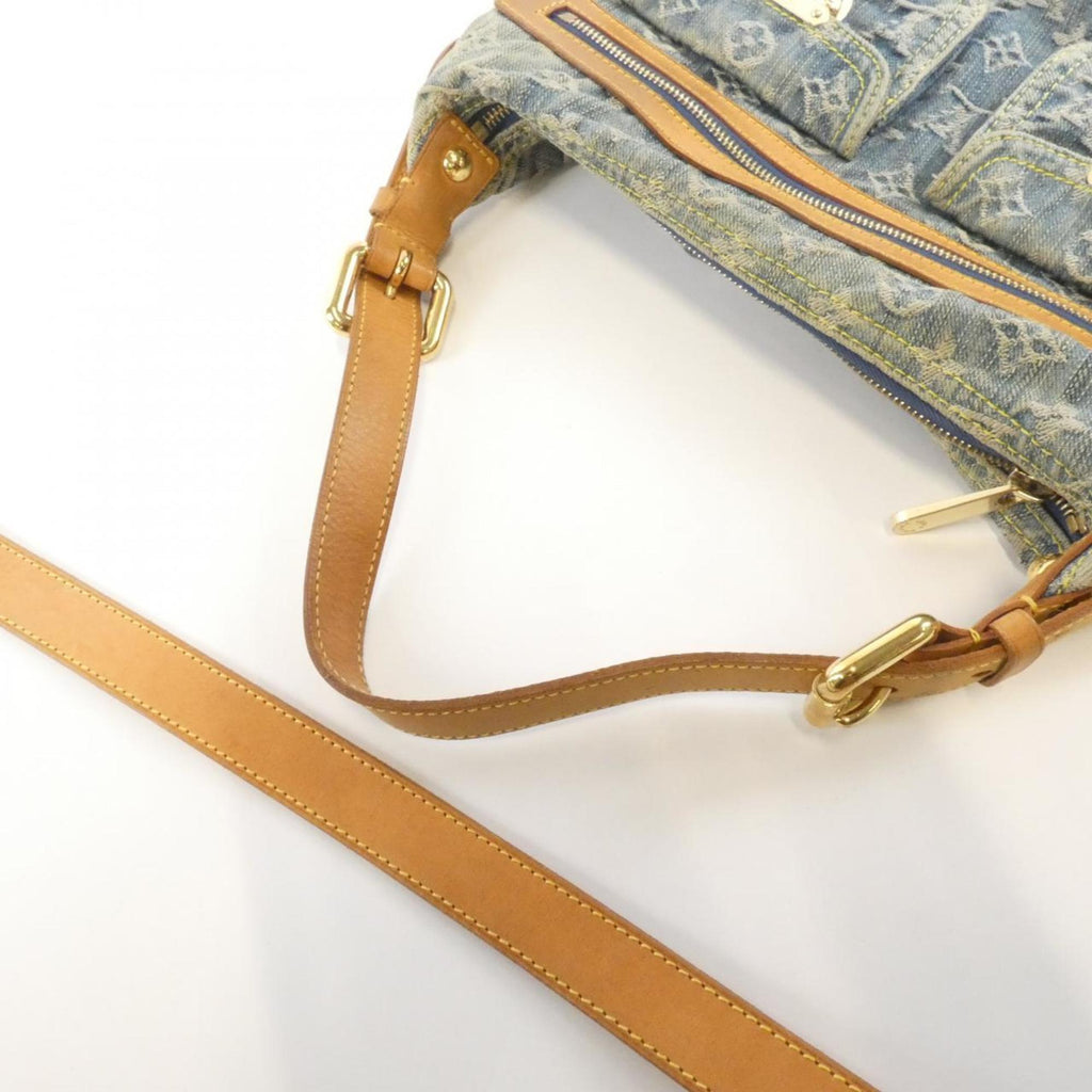Louis Vuitton Blue Denim Canvas Shoulder Bag