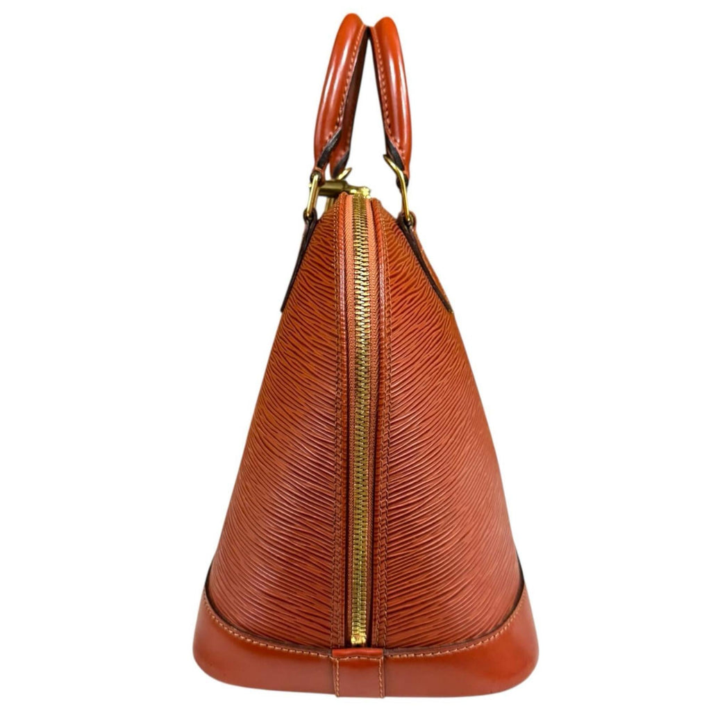 Louis Vuitton Brown Kenyan Brown Epi Leather Handbag
