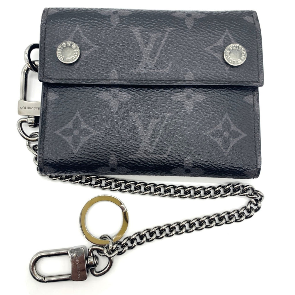 Louis Vuitton Monogram Eclipse Monogram Eclipse Monogram Eclipse Wallet (Tri-Fold)