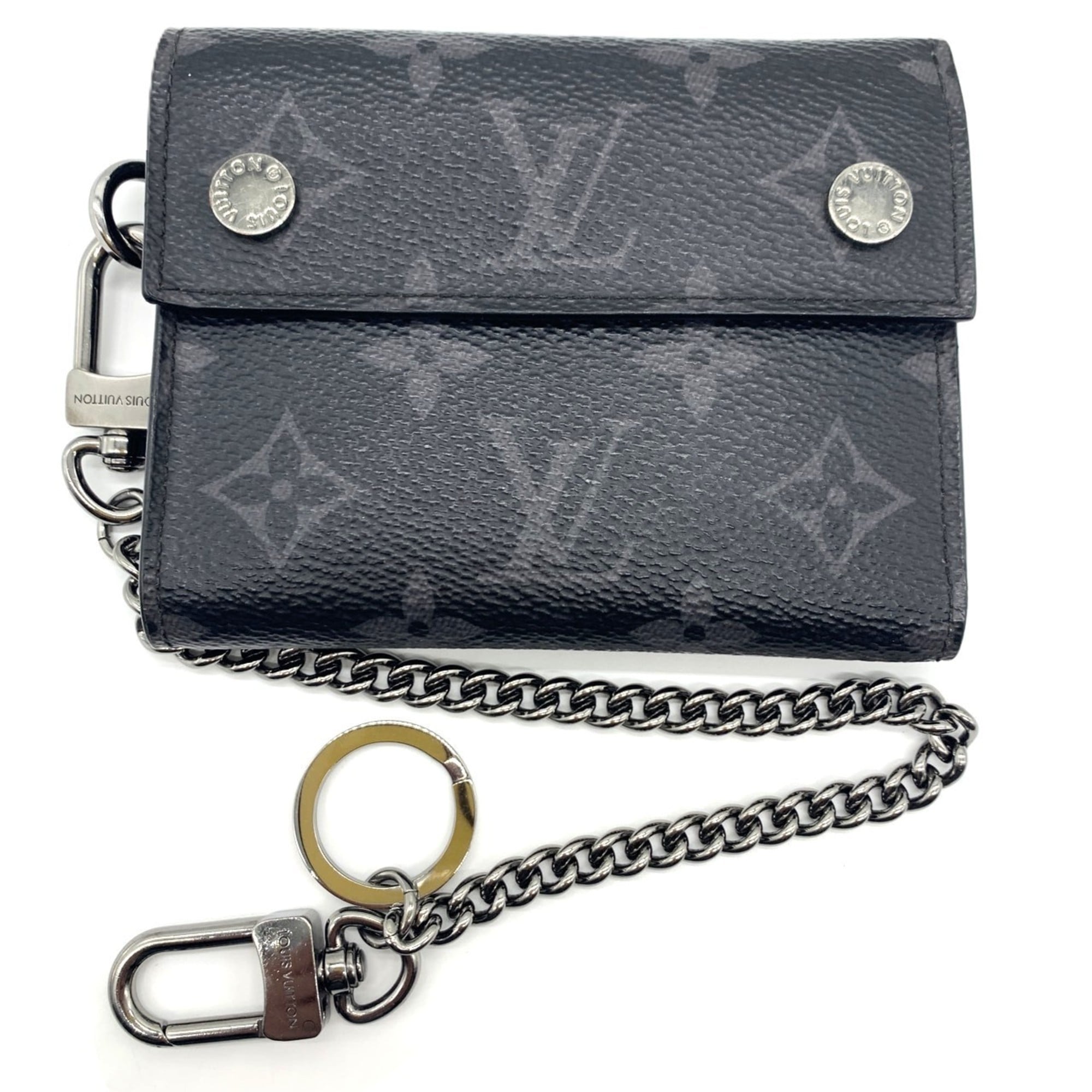 Louis Vuitton Monogram Eclipse Monogram Eclipse Monogram Eclipse Wallet (Tri-Fold)