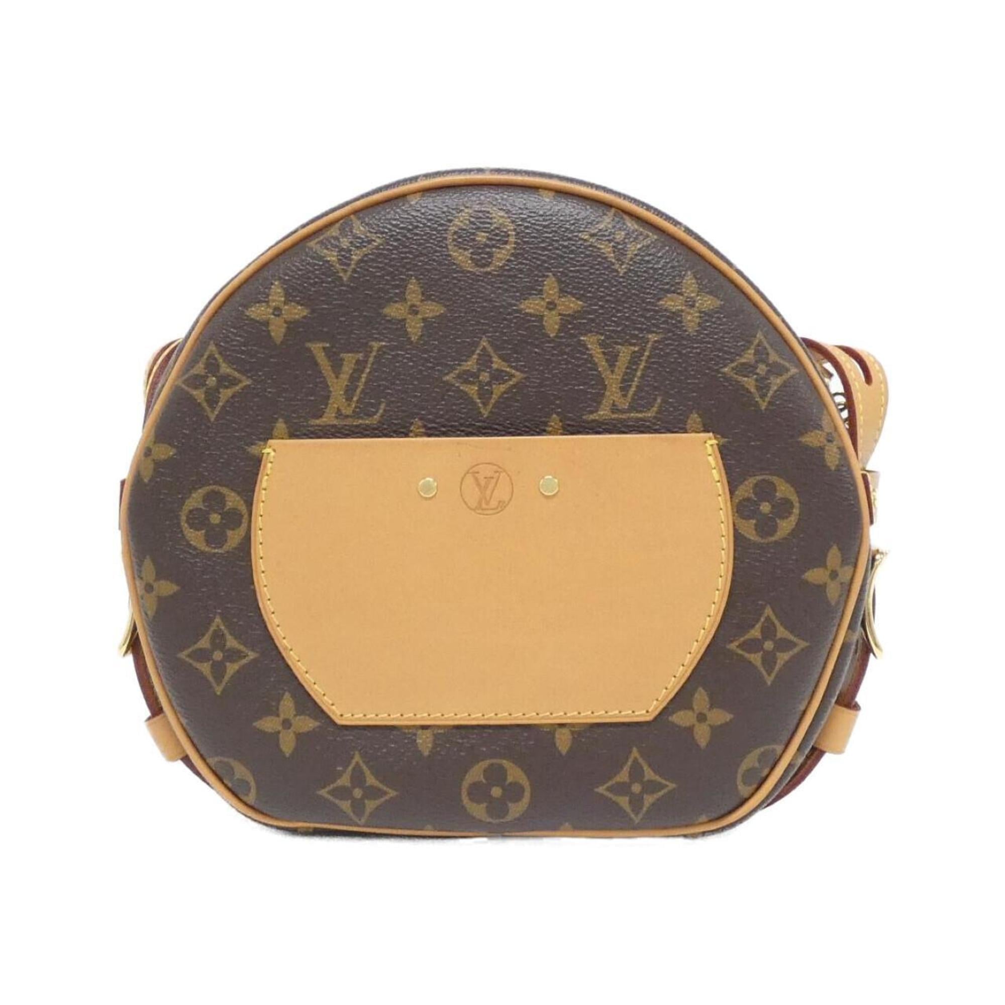 Louis Vuitton Marron Coated Canvas Shoulder Bag