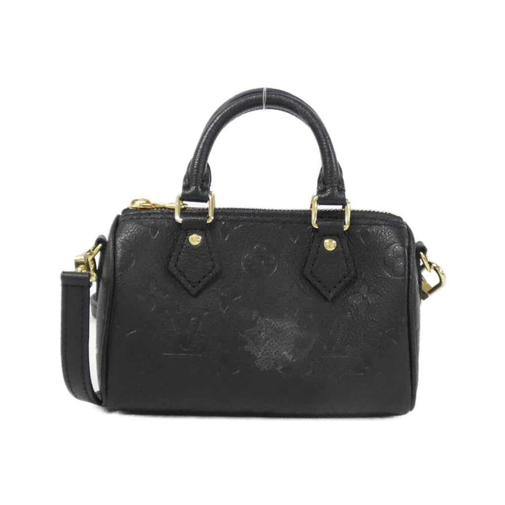 Louis Vuitton Black Leather Handbag