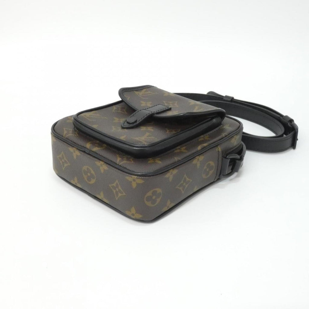 Louis Vuitton Marron Coated Canvas Shoulder Bag